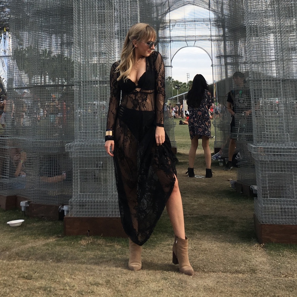 Lace black Dress